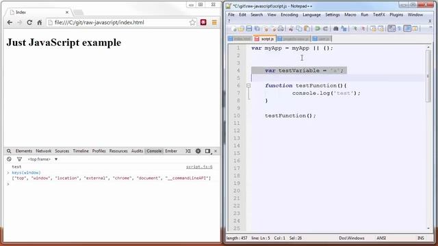 Understanding Global Namespace Pollution in JavaScript (with examples in Backbone and AngularJS) смотреть онлайн