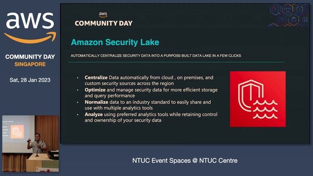Unifying Your Security Data with Amazon Security Lake and OCSF - AWS User Group Singapore смотреть онлайн