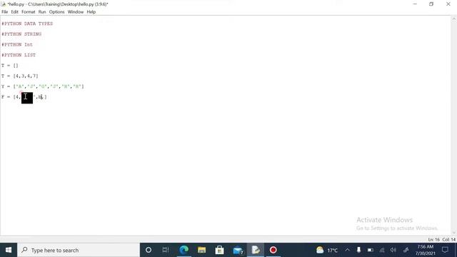 Python Tutorial for Beginners - 4.Python data types (list, string, integer, dictionary, tuple etc) смотреть онлайн