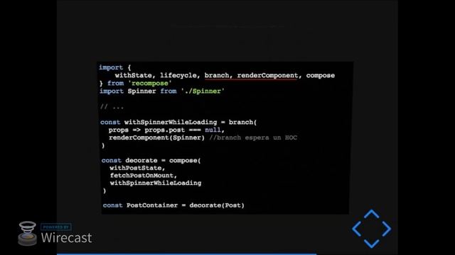 Recompose - Carlos de la Orden - React.js Spain смотреть онлайн