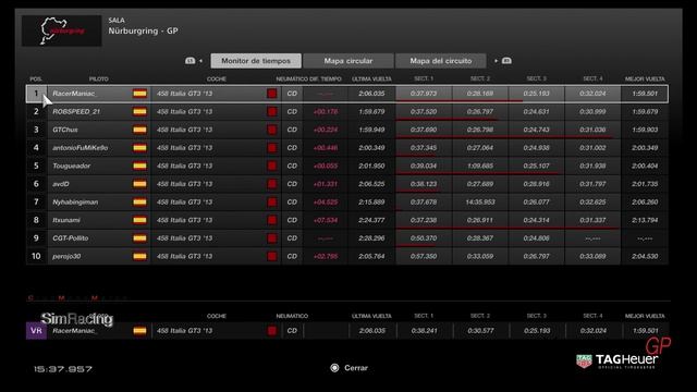 (SUSPENDIDA) GT Sport - Carrera 5 - 3er Campeonato CMM SR - 26/04/2018 смотреть онлайн