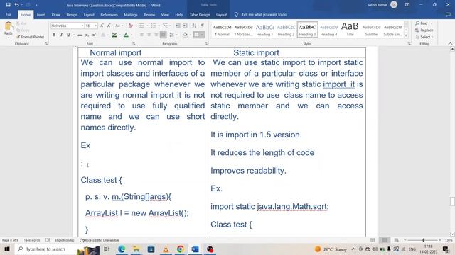 Java interview series || lecture 5|| static import and import|| смотреть онлайн