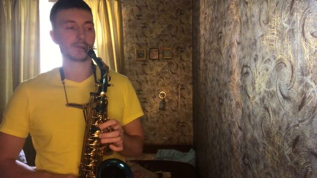 Учусь играть на Саксофоне с Нуля играю 3 месяц, решил сделать запись