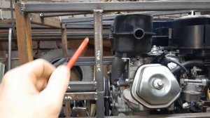 Самодельный минитрактор переломка от А до Я. Капот с размерами + газовый упор.