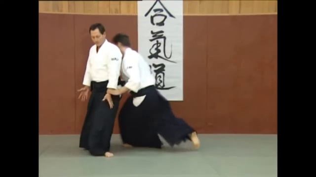 Christian Tissier | Aikido | ushiro ryote dori | shiho nage omote смотреть онлайн