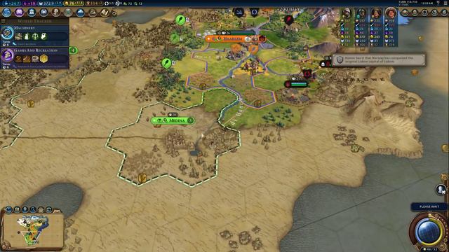 [Civ 6] - Deity Netherlands! - Part 3 смотреть онлайн