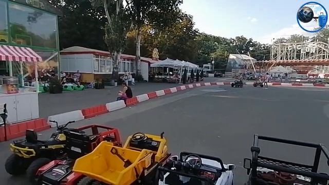 Одесса Лунопарк в парке Шевченко обзор август 2021 Чёрное море смотреть онлайн