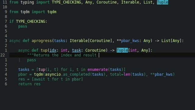 Python Progress Bar Using TQDM - Async & Ordered смотреть онлайн