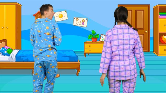 Десять в постели - Детские стишки и песенки для детей