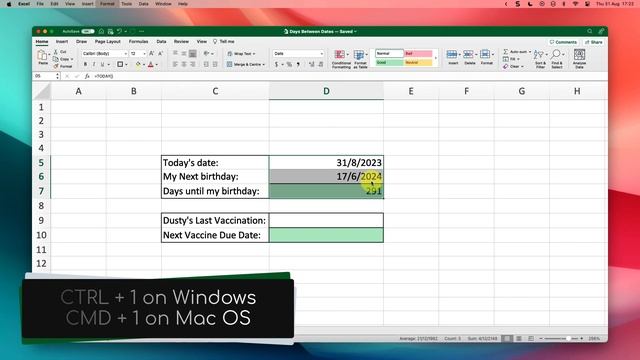 Calculate the Difference Between Two Dates in Excel and more! смотреть онлайн