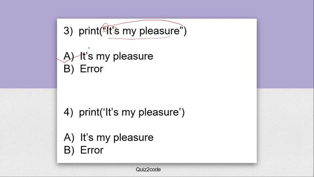 Python: Everything about print() function with MCQs part(1) смотреть онлайн