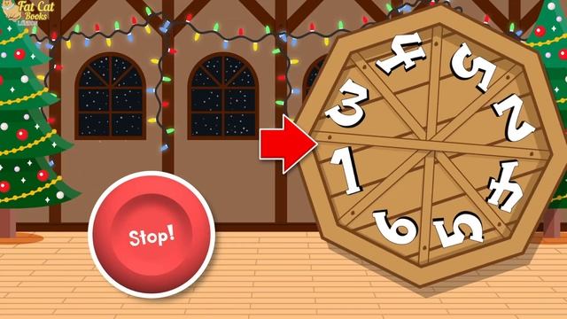 Christmas Vocabulary And Numbers, Fun Quiz Game #kidsvideo