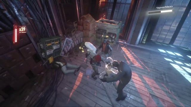 Красный колпак против Чёрной маски | Batman Arkham Knight: DLC смотреть онлайн