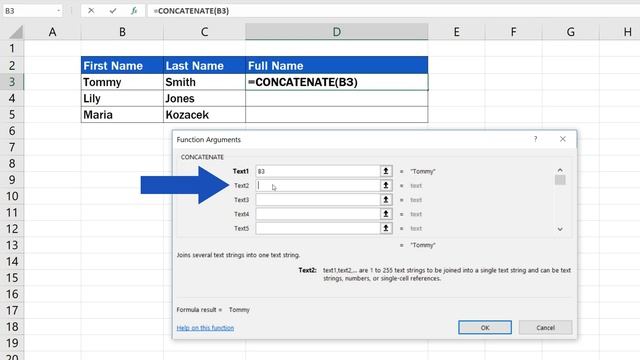 How to Combine First and Last Name in Excel смотреть онлайн
