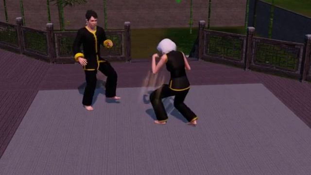 Sims 3 Martial Arts Tournament смотреть онлайн