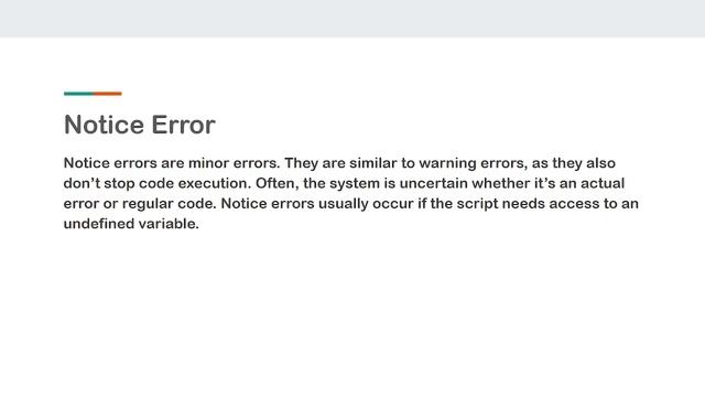 #3 - Error Handling in PHP | error types смотреть онлайн