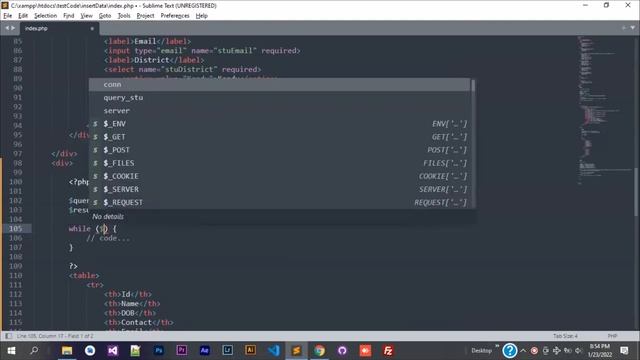 How to show MySQL database data on web page in PHP. Array data on HTML & CSS table in PHP - sinhal смотреть онлайн