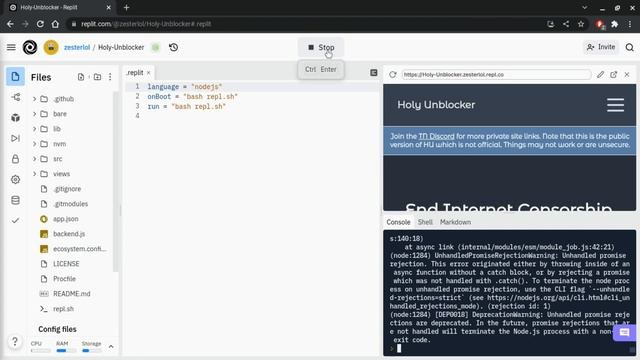 How to make your own proxy's using replit! смотреть онлайн