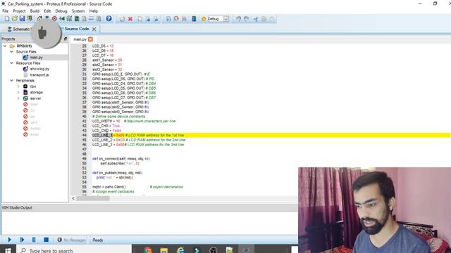 car parking system using raspberry pi | Proteus Simulation | Send Live parking Status on Mobile App смотреть онлайн