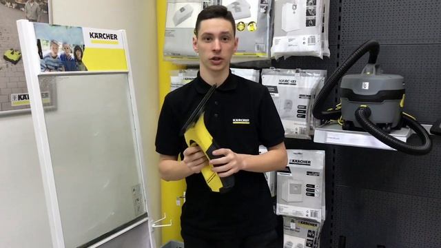 Стеклоочиститель Karcher WV 2 Premium Black Edition смотреть онлайн