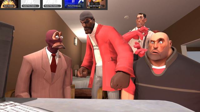[TF2 15.ai] Demoman Discovers Spy's Darkest Job