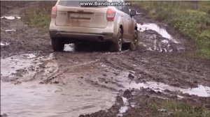 Серьёзное бездорожье на Subaru Forester 2013 - 2015