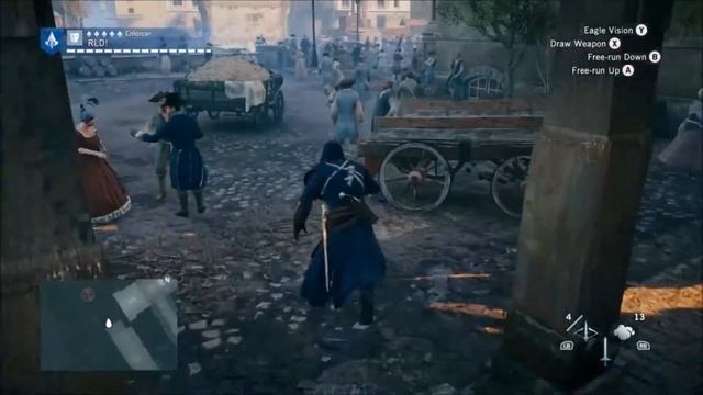 Assassin's Creed Unity r9 270x @ 1050 1500 i7 3770k @ stock смотреть онлайн