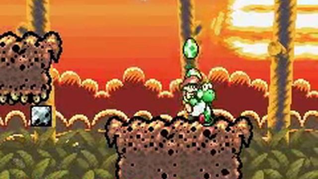 Super Mario Advance 3 Yoshi's Island Playthrough 6-1 Scary Skeleton Goonies! смотреть онлайн