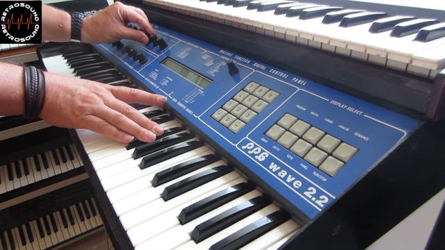 PPG wave 2.2 Wavetable Synthesizer (1982) RetroSound Soundscapes II - sound demo смотреть онлайн