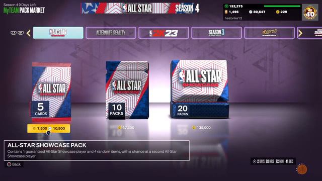 All Star Showcase Pack Opening (NBA 2k23 Myteam) смотреть онлайн