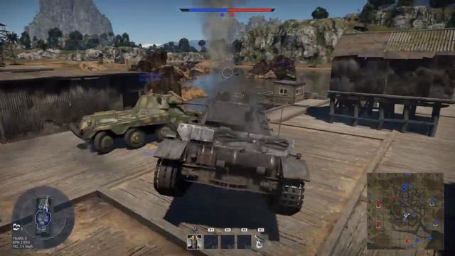 War Thunder // Panzer IV vs Sherman // intense / epic battle at 10:30 смотреть онлайн