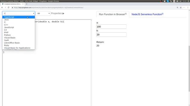 Greatest Common Divisor (GCD) in 13 Programming Languages at Once смотреть онлайн