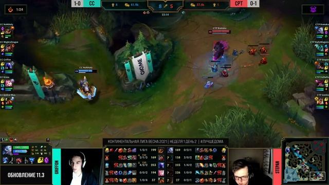 Неделя 1 День 2 | LCL Весна 2021 смотреть онлайн