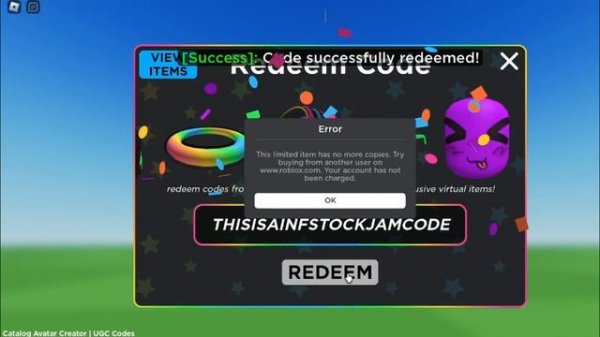 *NEW* ALL WORKING FREE UGC LIMITED CODES TODAY - ROBLOX UGC LIMITED CODES