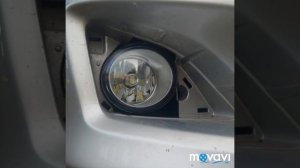 Установка ПТФ противотуманок corolla e150