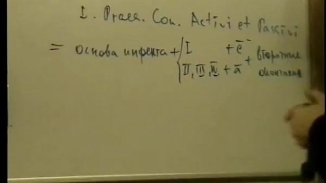 Урок 21. Латинский praesens coniunctivi.avi смотреть онлайн