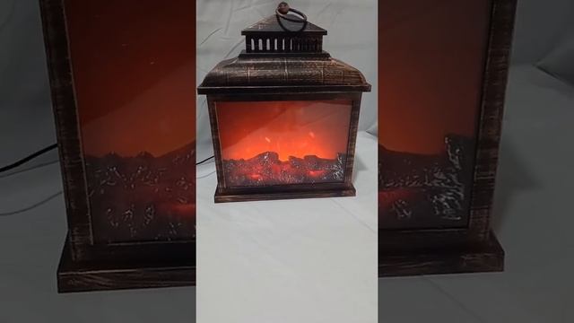 Светильник Огонь. Имитация горения огня в камине. смотреть онлайн