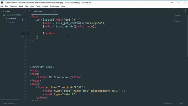 How to make a URL shortener without a database in PHP - Make a URL Shortener - Part 1 смотреть онлайн