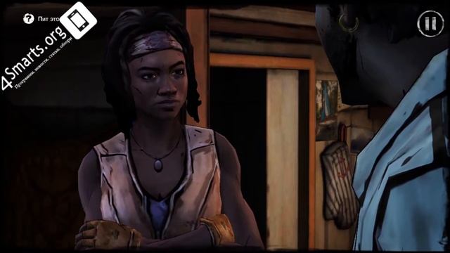 Геймплей/Обзор The Walking Dead: Michonne на Android, iOS и PC смотреть онлайн