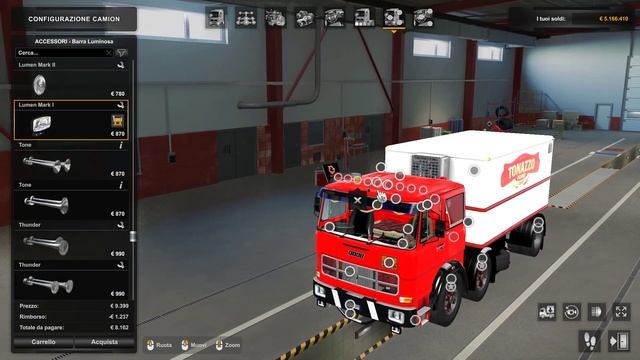 Euro Truck Simulator 2 W.I.P. FIAT 180 NC-NT versione 1.48 смотреть онлайн
