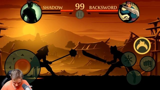 Shadow Fight 2. This "Easy" Battle is IMPOSSIBLE. Regeneration Enchant is OP! смотреть онлайн