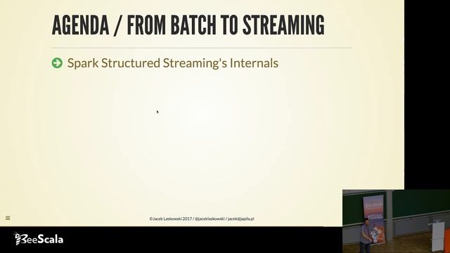 From Basic to Advanced Aggregates Spark SQL and "Spark Streams" by Examples by Jacek Laskowski смотреть онлайн