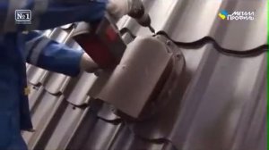 обучающее видео 7 Монтаж вентиляции на металлочерепице