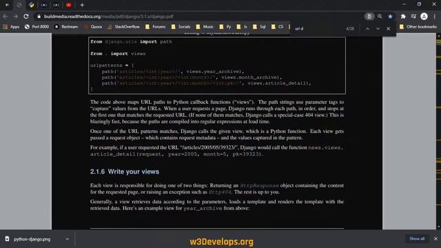 Doc Review: Making the app from Django docs смотреть онлайн
