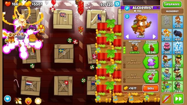 How Strong Is The SUPER MONKEY Tack Shooter? (Bloons TD 6) смотреть онлайн