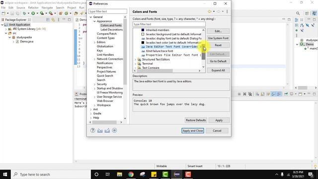 How to increase font on Eclipse 2021-03 [update 2021] смотреть онлайн