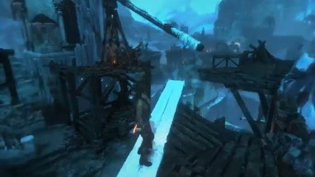 КАК РАЗБИТЬ ЛЕД СКОВЫВАЮЩИЙ МЕХАНИЗМ ТРЕБУШЕТА В RISE OF THE TOMB RAIDER ★ смотреть онлайн