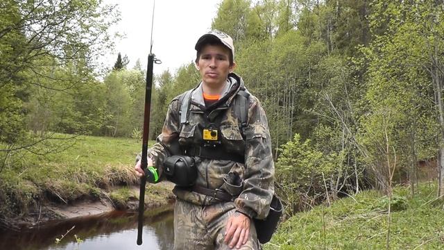 По таёжному ручью с удочкой! Лесной пожар 10 лет спустя. КРАСИВОЕ МЕСТО - Б.Р. №670 смотреть онлайн