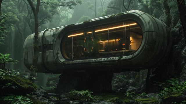 ALONE Hibernation Outpost 3 HOURS Dark Ambient for Sleep Study Focus смотреть онлайн