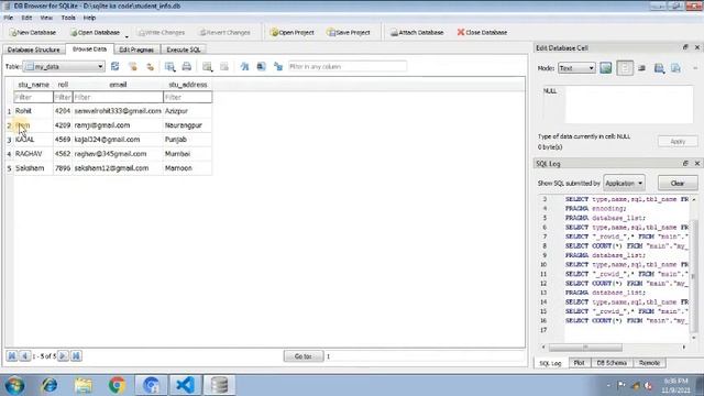 #7 - Delete records And Primary Key | Python With Databases Sqlite3 | In Hindi @CodeWithHarry смотреть онлайн